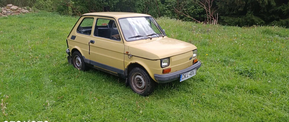 fiat 126 kłodzko Fiat 126 cena 5850 przebieg: 98700, rok produkcji 1987 z Kłodzko